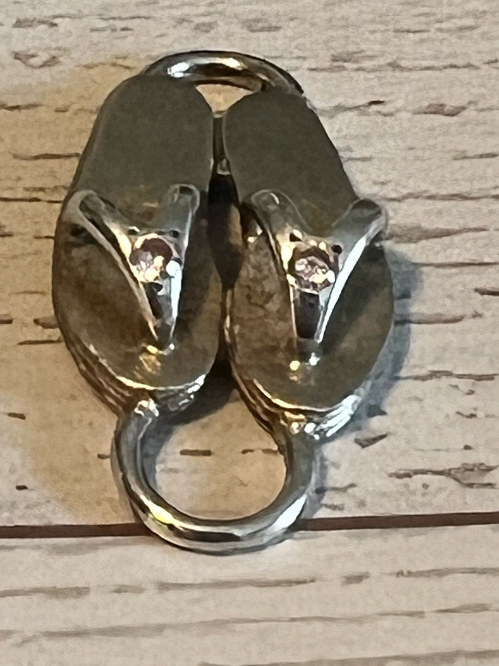 LeStage Sterling Silver Flip-flops Clasp